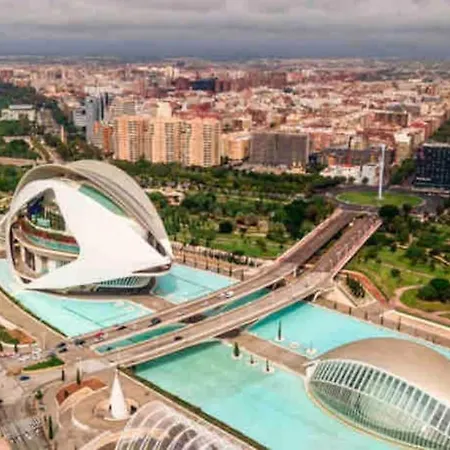 Apartament Apto Ruzafa Patio Center Science Oceanografic *