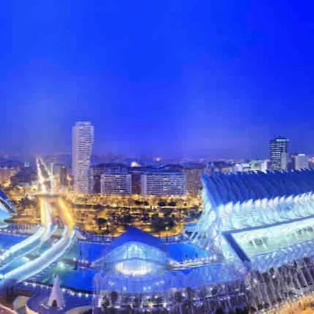 Apartament Apto Ruzafa Patio Center Science Oceanografic