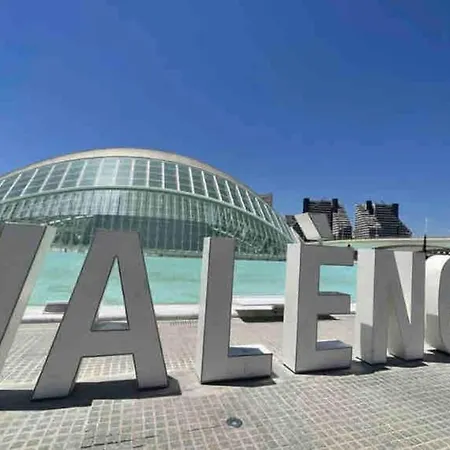 Apartament Apto Ruzafa Patio Center Science Oceanografic *